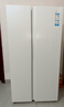 海爾（Haier）【24年新品】冰箱620升雙開門對開門大容量風(fēng)冷無霜一級能效雙變頻節(jié)能省電家用租房電冰箱 【冰雪白620升】黑金凈化+90°開門懸停 曬單實拍圖
