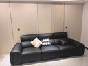 林氏家居大黑牛真皮沙發(fā)客廳新款零靠墻可調(diào)節(jié)電動(dòng)沙發(fā)林氏木業(yè)G289 左電動(dòng)位|加厚真皮|3.01m|黑茶色 曬單實(shí)拍圖