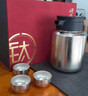 DICAZEE德國純鈦智能顯溫燜茶壺悶泡壺茶保溫壺大容量家用泡茶熱水壺禮盒 鈦晶銀【純鈦+禮盒裝】1500ml 曬單實拍圖