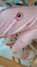 迪士尼（DISNEY）童裝女童長(cháng)袖家居服睡衣秋褲抑菌舒適兩件套裝秋冬DB432AE02粉140 曬單實(shí)拍圖