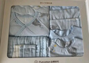 全棉時(shí)代新生兒見(jiàn)面禮寶寶周歲滿月禮出生禮物嬰兒禮盒6件套66（無(wú)禮袋） 曬單實(shí)拍圖
