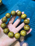 穆百年金絲楠木手串 男女款高密水波紋小葉楨楠佛珠單圈文玩手鏈 約20mm 曬單實拍圖