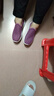 一件代發(fā)新款夏季老北京布鞋平底鏤空女網(wǎng)鞋運動休閑鞋舒適平底鞋 A22紫色 37 曬單實拍圖