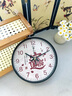 北極星POLARIS掛鐘客廳鐘表家用創(chuàng)意現(xiàn)代簡(jiǎn)約新中式石英鐘個(gè)性臥室免打孔時(shí)鐘表 北極星11黑色-靜音鐘 手動(dòng)對(duì)時(shí) 8英寸 (直徑20厘米)偏小 曬單實(shí)拍圖