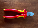 凱尼派克（KNIPEX）70 06 160 160mm斜口鉗6寸升級(jí)版電工剪線偏口鉗省力斜嘴鉗 曬單實(shí)拍圖