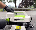 綠田（LUTIAN）雪豹銀狐御兔感應(yīng)電機(jī)洗車(chē)機(jī)家用高壓清洗機(jī)水槍洗車(chē)泵空調(diào)清洗 1400W 銀狐Pa正洗-泡沫大師+噴嘴+洗車(chē)手套 曬單實(shí)拍圖