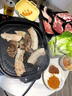 羊食光韓式烤肉戶外家庭家用新鮮雪花牛肉片拌肉燒烤套餐食材凈重1200g 曬單實(shí)拍圖