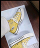 匡威（Converse）官方 1970S春夏男女運動(dòng)休閑板鞋落葉黃黃色A10526C A10526C 36 曬單實(shí)拍圖
