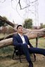 TPZBWG高端品牌羊毛西服西裝套裝男士2025年新款商務(wù)休閑結(jié)婚禮服三件套 黑色 兩件套 M 170 曬單實(shí)拍圖