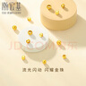 潮宏基足金黃金手鏈寶寶周歲禮定價(jià) 好事發(fā)生  SCG30004916 福牌貓耳朵 曬單實(shí)拍圖