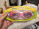 ZOGGS英國ZOGGS兒童泳鏡不壓眼防水防霧高清空氣墊圈兒童游泳眼鏡 粉黃藍（0-6歲 空氣墊圈款） 曬單實(shí)拍圖