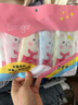 Freego兒童彩色純棉平角一次性內(nèi)褲EO滅菌免洗日拋旅游出行女童M碼5條 曬單實(shí)拍圖