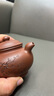 紫來順宜興名家劉向東紫砂壺正宗純手工刻繪致遠掇只壺送男士領導禮物 劉向東紫泥掇只壺 200ml 曬單實拍圖