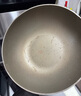 KIWICOO德國有鈦無涂層陶瓷不粘鍋炒鍋家用平底炒菜鍋不沾燃氣電磁爐專用 【有鈦|無涂層】陶釉鍋 32cm 曬單實拍圖