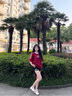 意爾康女鞋夏季薄款透氣老爹鞋女2025新款輕奢高級感百搭增高女士運動鞋 白紅 36 曬單實拍圖