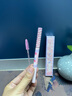 gracebabi立體雙效刀鋒眉筆染眉膏防水防汗不易脫色暈染持久  自然棕單支 曬單實(shí)拍圖