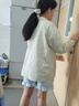 優(yōu)衣庫款基礎(chǔ)純色純棉襯衫夏通勤穿搭2025新款女薄款長袖襯衣外套 綠色 【優(yōu)質(zhì)版】 M 曬單實(shí)拍圖