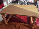 妙巧楠竹小桌子床上學(xué)習折疊桌寫(xiě)字桌炕桌飄窗桌榻榻米茶幾小茶桌 【免安裝】原色60*40*25折疊桌 曬單實(shí)拍圖