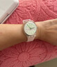 斯沃琪（Swatch）瑞士手表原創(chuàng)系列無盡天藍日歷新年禮物男女時尚石英表情人節(jié)禮物 無盡雪粉  GE714 曬單實拍圖