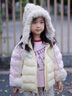 巴拉巴拉balaOne童裝兒童羽絨服寶寶女童男童2025年冬季保暖外套 夢(mèng)幻粉60334-白鴨絨 110 充絨量48g 適合3-4歲 曬單實(shí)拍圖