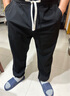 吉普（JEEP）【冰絲薄款】涼感男士休閑褲男2025夏季新款寬松束腳褲運動(dòng)褲子男 曬單實(shí)拍圖