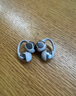 韶音（SHOKZ）OpenDots ONE動(dòng)鈦圈開放式藍(lán)牙耳機(jī)耳夾式耳機(jī)藍(lán)牙跑步運(yùn)動(dòng)無(wú)線E310 星際白 曬單實(shí)拍圖