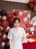 堤姆斯提花旗袍2025夏季新款改良?xì)赓|(zhì)優(yōu)雅新中式少女連衣裙日常奧黛粉色 粉色 商場同款 M 商場同款 曬單實(shí)拍圖