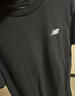 NEW BALANCE 七夕禮物 25年上衣男款潮流時(shí)尚百搭舒適短袖T恤MT51985 BK XL  曬單實(shí)拍圖