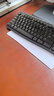 羅技（Logitech）MK121P(MK120)有線鍵鼠套裝 鼠標(biāo)鍵盤套裝108鍵全尺寸 商用辦公電腦  黑色 曬單實(shí)拍圖