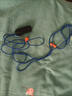 BLU-LES仿工廠耳塞式藍(lán)牙耳機(jī)領(lǐng)夾式接收器超長續(xù)航大電量 上班偷懶車間聽歌防噪音降噪通話勞保耳機(jī) 新款 黑頂配版200小時(shí)+藍(lán)色耳機(jī)70厘米 曬單實(shí)拍圖
