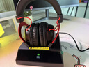 達(dá)爾優(yōu)EH925Ultra耳機頭戴式游戲耳機帶屏充電底座2.4g無線磁吸充電耳機電量顯示人體工學(xué)頭梁麥克風(fēng)降噪 EH925Ultra-煅影 無線充電底座 曬單實拍圖