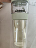 物生物（RELEA）玻璃杯茶水分離杯子水杯女士泡茶杯大容量耐高溫辦公室花茶杯禮物 曬單實(shí)拍圖