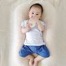 煦凜日本玻璃奶瓶0-6-12個月寬口徑嬰兒新生兒奶瓶1-3歲防脹氣防嗆 180ml+M號奶嘴+奶瓶刷+奶嘴刷 曬單實拍圖