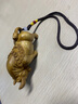 晨翔茹假一賠萬(wàn)【牛氣沖天】小葉楨楠金絲楠木枯木老料雕刻手把件擺件 曬單實(shí)拍圖