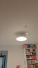 美的（Midea）風(fēng)扇燈護(hù)眼LED餐廳臥室遙控調(diào)光一體客廳燈飾42寸熟睡風(fēng)包安裝 曬單實(shí)拍圖