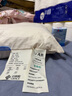 潔麗雅A類(lèi)新疆長(cháng)絨棉枕頭100%棉花枕頭芯可拆卸水洗全棉枕芯家用護頸枕 N40白色【新疆棉-枕套可拆卸】 48*74cm中枕【一對裝】 曬單實(shí)拍圖