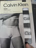 Calvin KleinCK 男士平角內(nèi)褲套裝套盒 3條裝 送男友禮物 U2664G 998黑白灰 L 曬單實(shí)拍圖