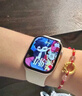 Apple/蘋果 Watch Series 10 智能手表GPS款46毫米玫瑰金色鋁金屬表殼淡桃粉色運動型表帶S/M MX293CH/B 曬單實拍圖