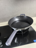 蘇泊爾（SUPOR）2代有鈦不粘鍋無涂層炒鍋家用鈦鐵合金不粘鍋燃?xì)怆姶艩t通用炒鍋 CC34JG3【帶副把手2代】 34cm 曬單實(shí)拍圖