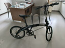 大行（DAHON）P10折疊自行車20英寸10速鋁合金成人通勤V剎 PAA003 珠光深藍 曬單實拍圖