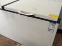 新飛 （Frestec）418升518升618升家用商用大容量冰柜 單溫調節頂開(kāi)門(mén)臥式冷柜 壓花內膽 深冷速凍商用大冷柜 白色 518L 單溫加厚銅管 曬單實(shí)拍圖