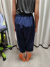 ASK JUNIOR男童2025春透氣七分褲休閑運動跑步兒童耐磨褲子 藏青色  170  曬單實拍圖