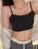 莫代爾隱形內(nèi)衣女粉底液抹胸?zé)o痕冰絲防走光2025新款胸罩文胸一體吊帶夏 粉底膚 【抹胸款】 M 80-110斤 曬單實拍圖