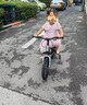 鳳凰（Phoenix）兒童自行車寶寶腳踏車自行車3-6-10歲雙碟剎減震帶輔助輪16寸銀色 曬單實(shí)拍圖