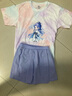 真維斯女孩哪吒兒童服裝2025新款夏日純棉t恤女童扎染打底衫夏裝童裝 【Q版敖丙夏日時(shí)髦套裝】3A 150 【68-80斤】耐洗不掉色 曬單實(shí)拍圖