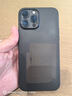 派派咪適用蘋果16promax手機殼新款iPhone15pro保護套14plus超薄磨砂13pm防摔透明全包鏡頭12高級感外殼 【透黑】高效散熱/裸機手感/不沾指紋 iPhone 13 Pro Max 曬單實拍圖