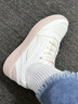 李寧（LI-NING）板鞋女鞋子元寶V3秋季新款學(xué)生增高舒適透氣厚底小白鞋休閑運動 云霧白/寂靜紫 【 店長推薦 】 37 曬單實拍圖