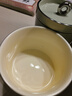 onlycook陶瓷隔水燉盅帶蓋家用一人份蒸蛋羹碗煲湯煮粥專用小湯罐烤碗蒸盅 【2件套】抹茶綠+奶黃色 曬單實(shí)拍圖