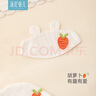 湯尼倍兒新生兒胎帽純棉夏季嬰兒發(fā)帶初生寶寶發(fā)飾套頭護(hù)囟門(mén)帽子 白色6-12個(gè)月[帽圍42cm] 根據(jù)寶寶頭圍選擇 曬單實(shí)拍圖