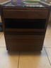 晨物北美黑胡桃木實(shí)木床頭柜窄床頭柜可移動(dòng)全實(shí)木床邊柜子現代儲物柜 床頭柜40*44*50cm 【窄床頭柜】 曬單實(shí)拍圖